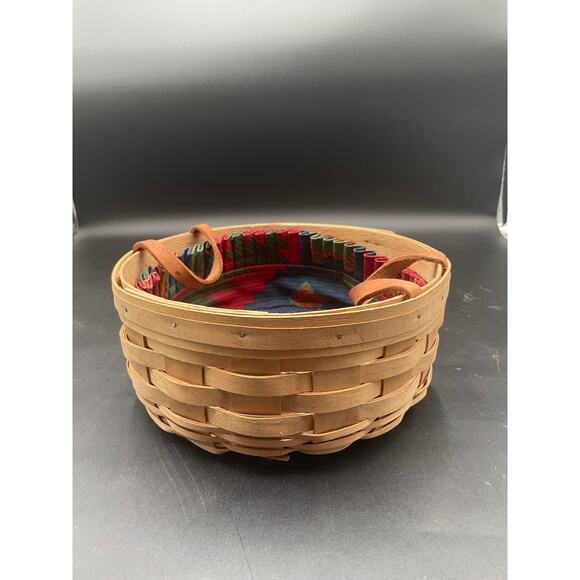 1994 Longaberger Unstained Darning Basket 15521 - Picture 6 of 6